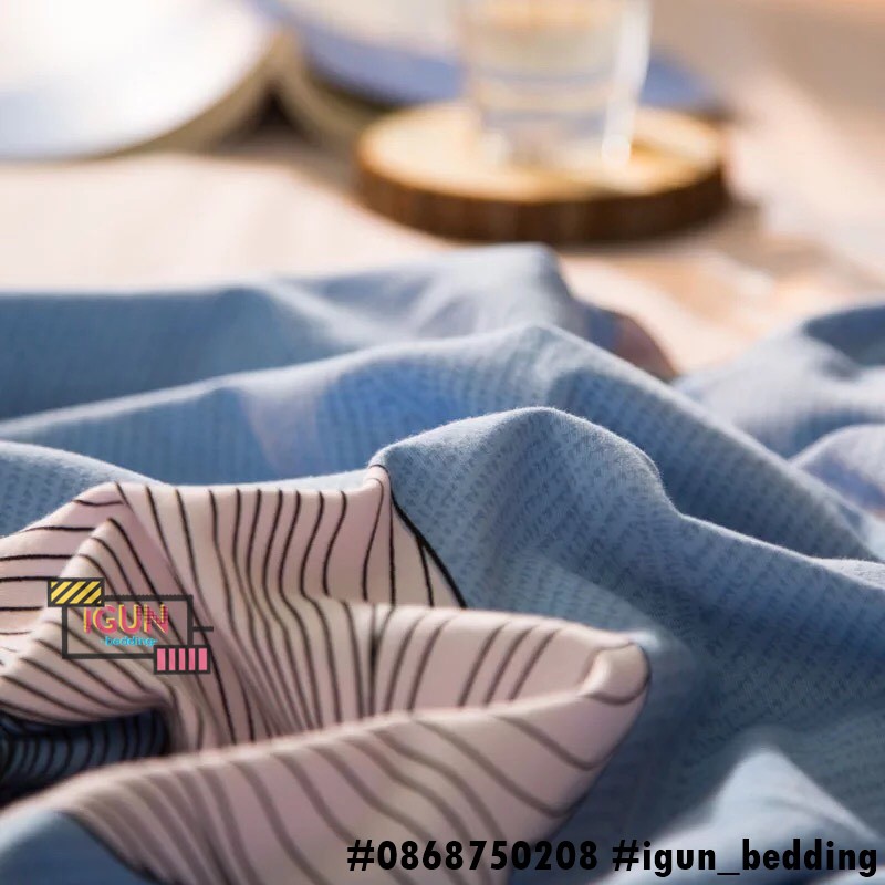 Bộ Chăn Ga Gối 4 món COTTON ORGANIC CỎ BA BÔNG SANG TRỌNG 100% Hàn Quốc | BigBuy360 - bigbuy360.vn