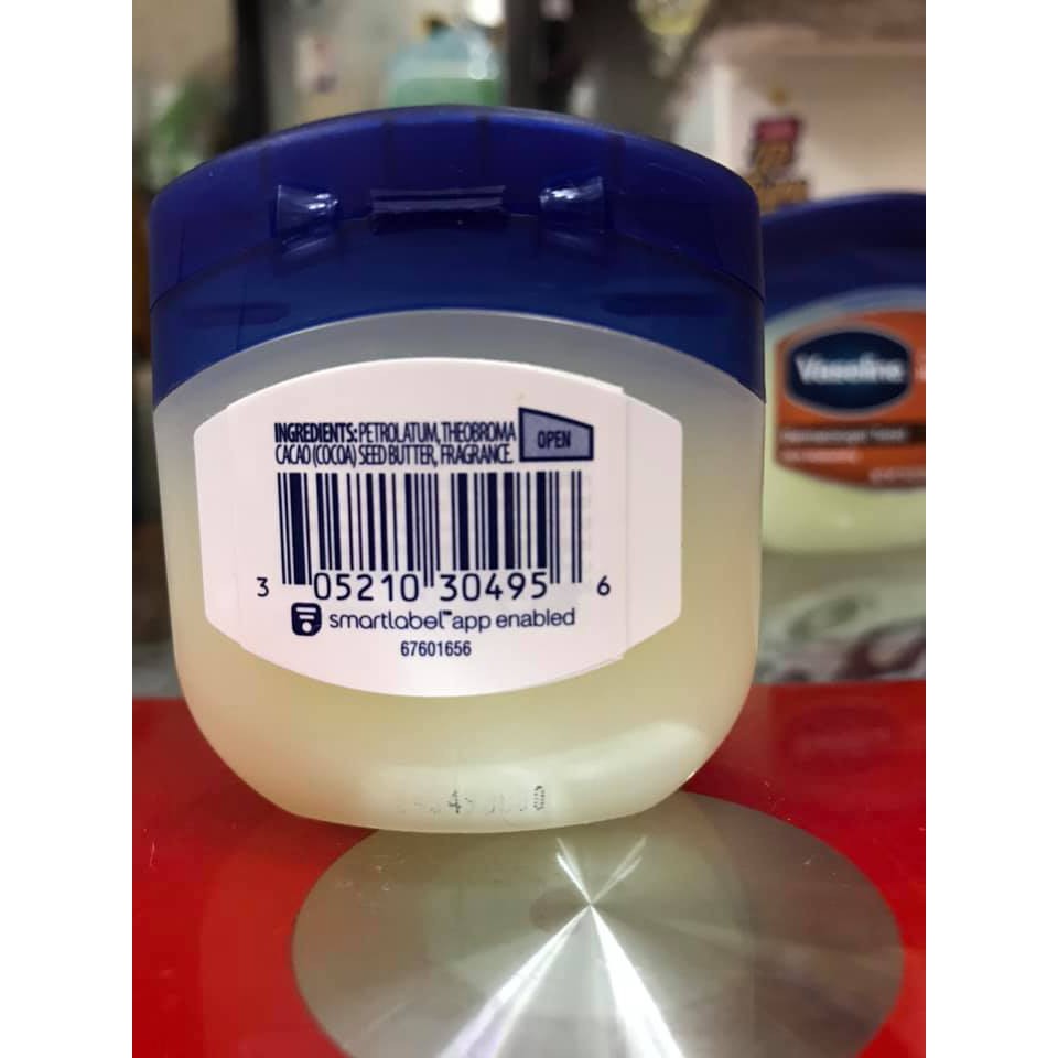 Date T4/2024_Sáp dưỡng ẩm Vaseline cocoa butter (1.75oz-49g) của Mỹ (nắp cũ màu nâu)