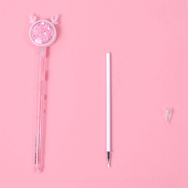 Bút mực gel hình hươu dễ thương sáng tạo dành cho bé