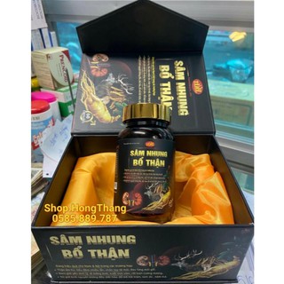 Sâm Nhung Bổ Thận cordycep bổ thận tráng dương, sinh tinh, tăng cường sinh lý nam giới, giảm đau lưng mỏi gối