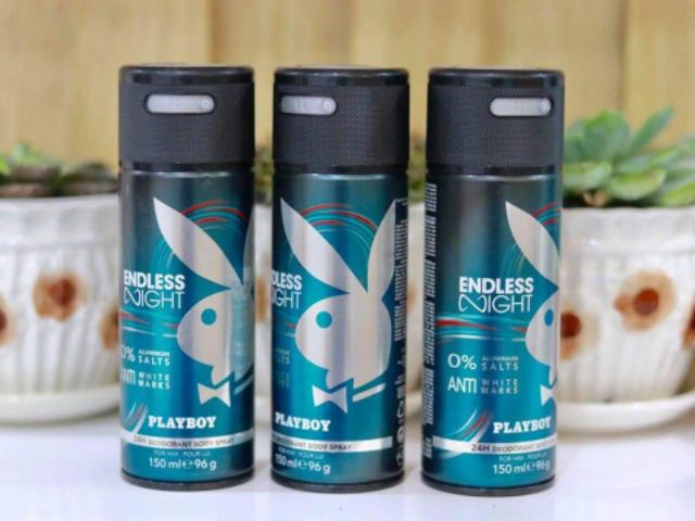 Hàng Đức Xịt khử mùi Playboy nam