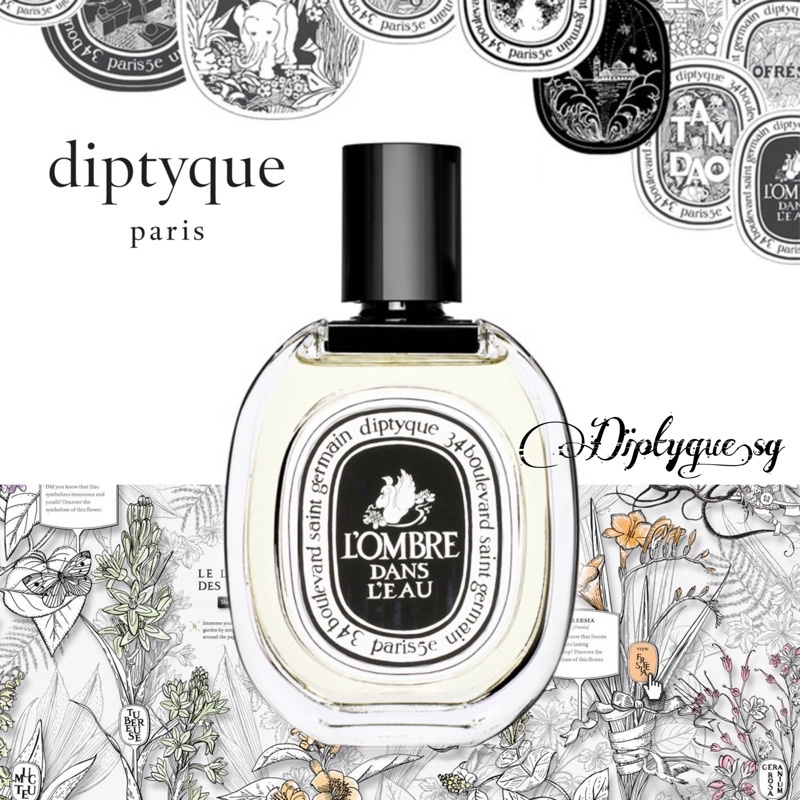 Mẫu thử nước hoa Diptyque L'Ombre Dans L'Eau EDT Test 5ml/10ml/20ml