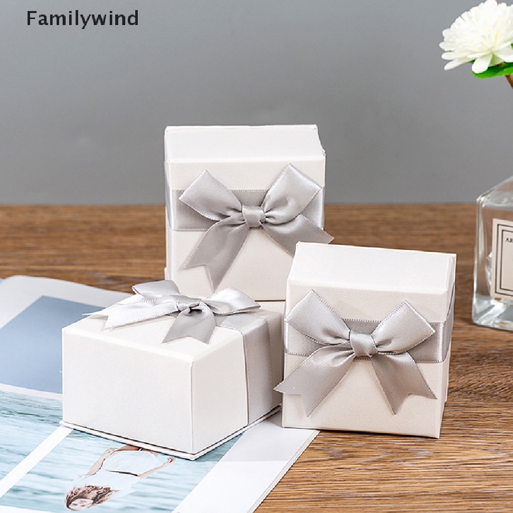 Hộp Quà Đựng Trang Sức Hình Nơ Giấy Dễ Thương