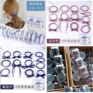 Hộp cột tóc 24 món
