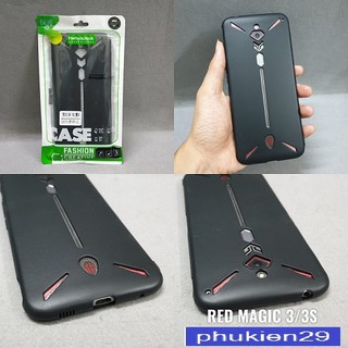 [ZTE REDMAGIC 3/3S - RED MAGIC 3/3S] Ốp lưng silicon dẻo đen cao cấp Henyou