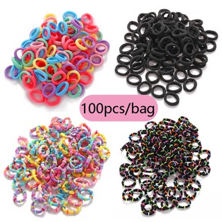 Set 1000 / 100 / 40 Dây Thun Cột Tóc Nhiều Màu
