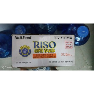 Sữa Bột Pha Sẵn RISO OPTI GOLD 180ml thùng 48 hộp