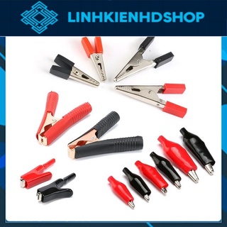 Bộ đầu kẹp cá sấu đầy đủ kích thước 2.8-4.5cm
