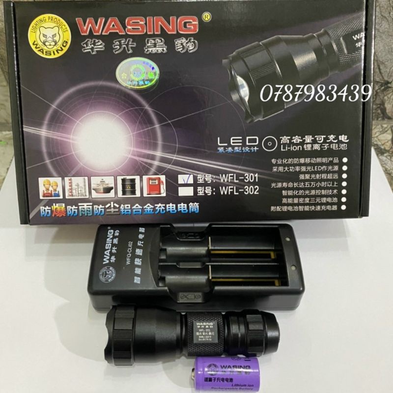 Đèn Pin Siêu Sáng WASING WFL-301