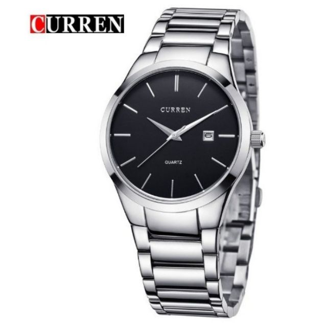 Đồng hồ nam Curren lịch lãm mặt chống xước chống nước bảo hành 1 đổi 1 chỉ có tại BISOKO