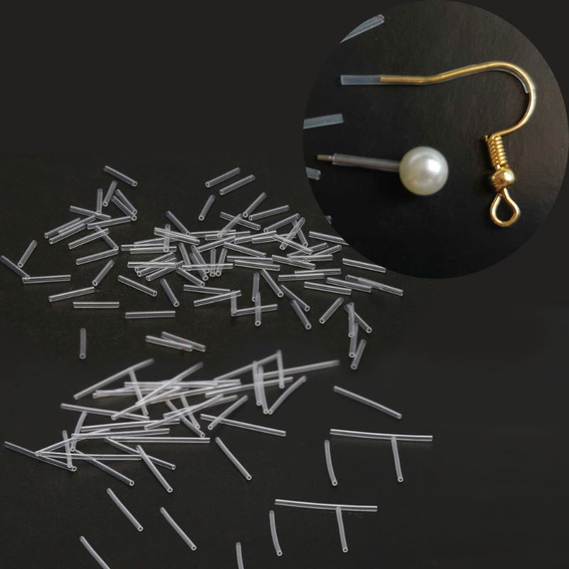 San * Bông Tai Chặn Sau Không Gây Dị Ứng Hình Móc Câu Cá