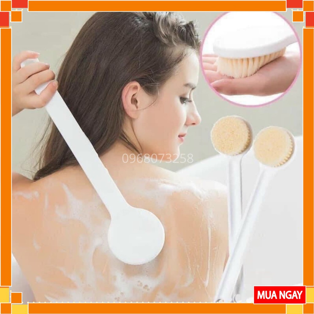 Cọ Lưng Muji Xuất Nhật – Cọ Chà Lưng Muji (Kèm Hộp) Giúp Tẩy Da Chết, Massage Thư Giãn