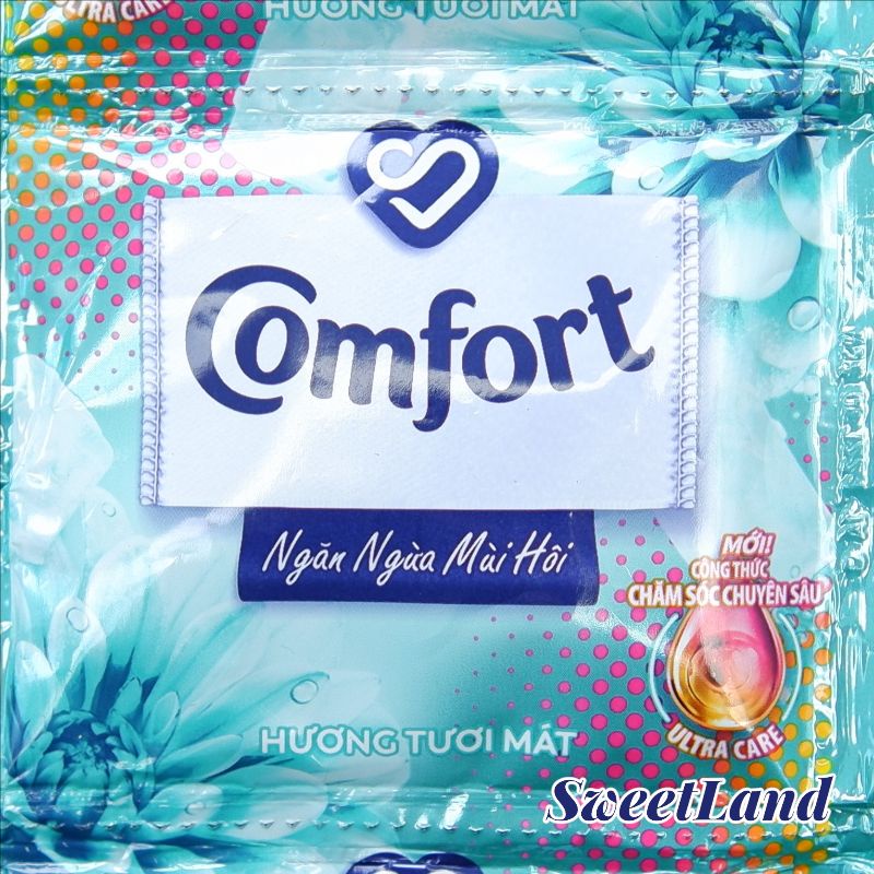 Nước xả vải Comfort/Downy dây 10 gói chọn mùi