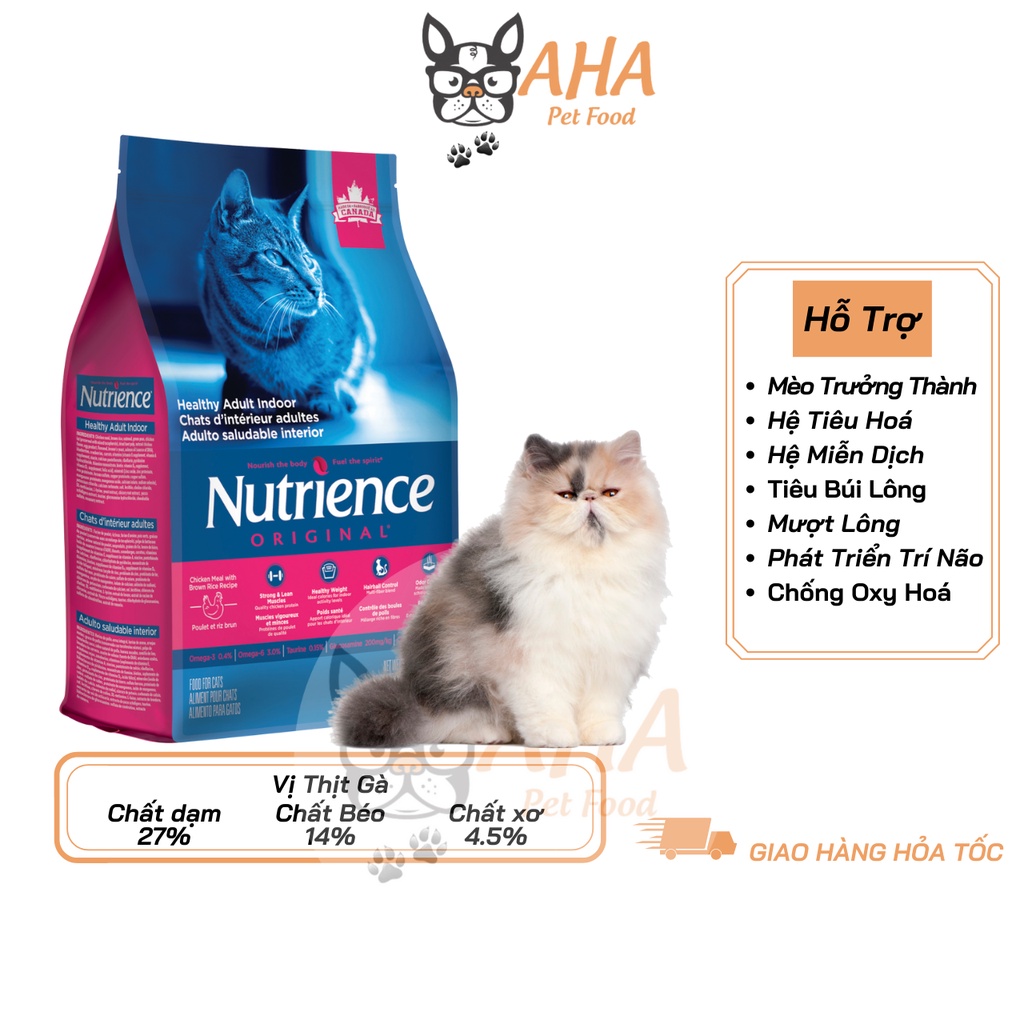 Thức Ăn Cho Mèo Ba Tư Nutrience Infusion Bao 2,5kg - Thức Ăn Cho Mèo, Vị Thịt Gà, Dầu Cá Hồi, Rau Củ, Trái Cây Tự Nhiên