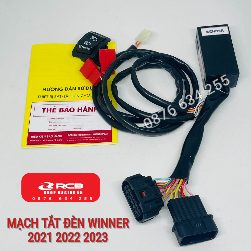 Mạch tắt đèn xe Winner 2021 2022 2023 Tích hợp Passing BH 1 năm