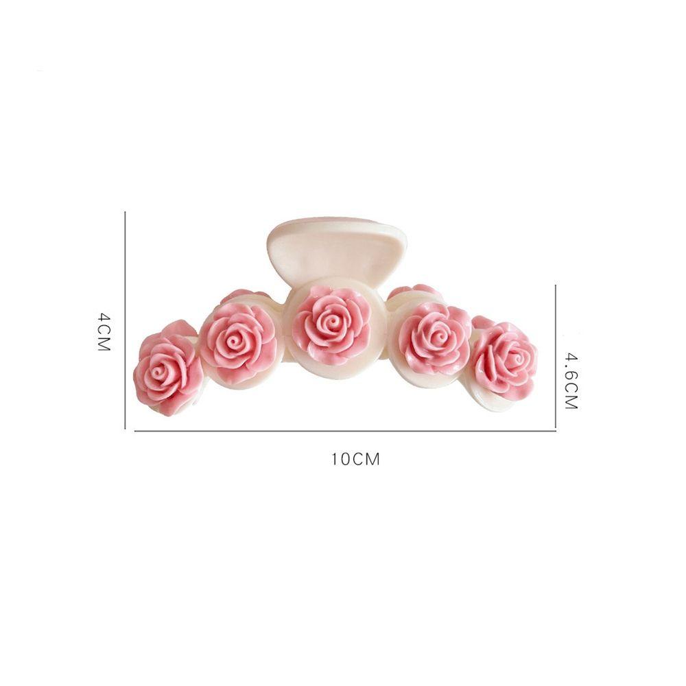 Kẹp Tóc Càng Cua Lớn Hình Cá Mập Màu Hồng Ngọt Ngào Cho Nữ