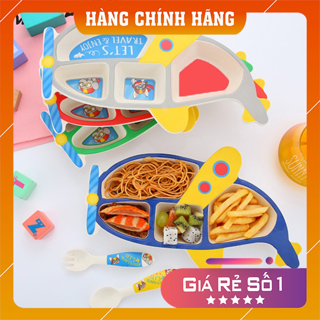 [HÀNG CHÍNH HÃNG] Bộ Bát Ăn Dặm Sợi Tre Kiểu Nhật Nhiều Hình Cực Dễ Thương