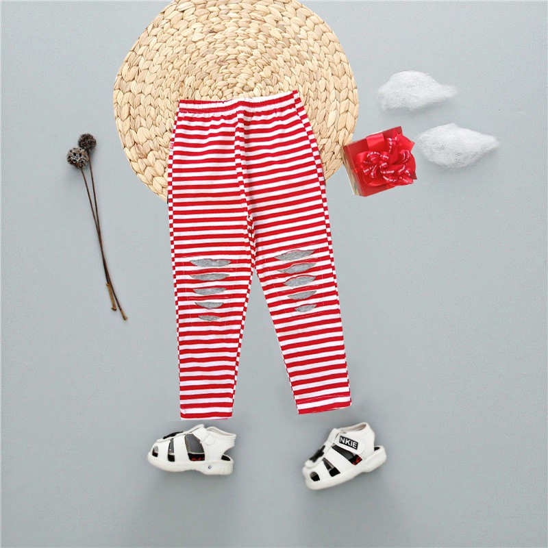 Quần legging bé gái co giãn tốt size từ 8-18kg - Ninedra