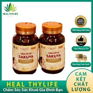 Combo 3 hộp sâm tố nữ sakura viên uống sáng da, mờ nám, tăng cường nội tiết tố