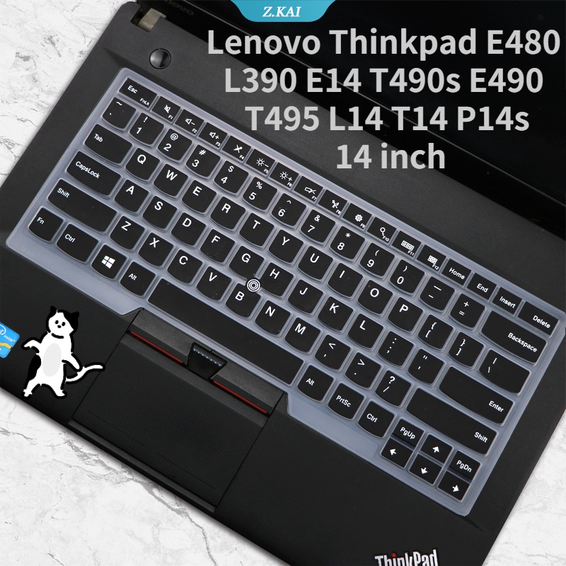 Miếng Dán Bảo Vệ Bàn Phím Bằng Silicon Cho Lenovo Thinkpad E480 L390 E14 T490s E490 T495 L14 T14 P14s