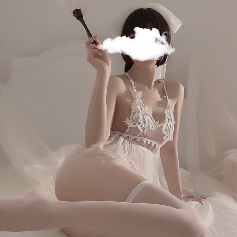 QR101 - Cosplay Cô Dâu Của Chàng - Đồ Ngủ Sexy Quyến Rũ @lingerie.sm.toys | BigBuy360 - bigbuy360.vn