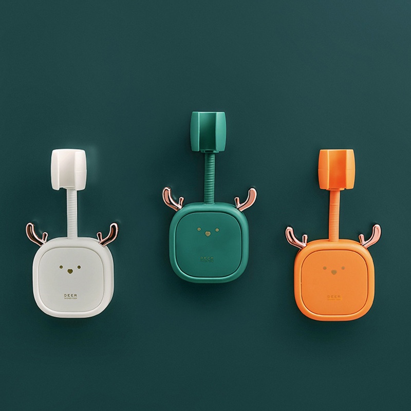 Siêu 360 Độ° Giá Đỡ Đầu Vòi Hoa Sen Không Khoan Có Thể Điều Chỉnh Xoay Được