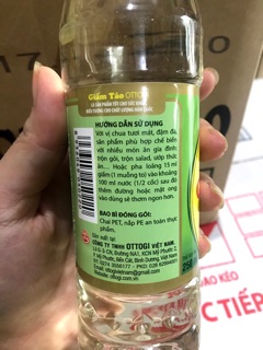 Giấm/ Dấm Táo Ottogi 250ml/450ml