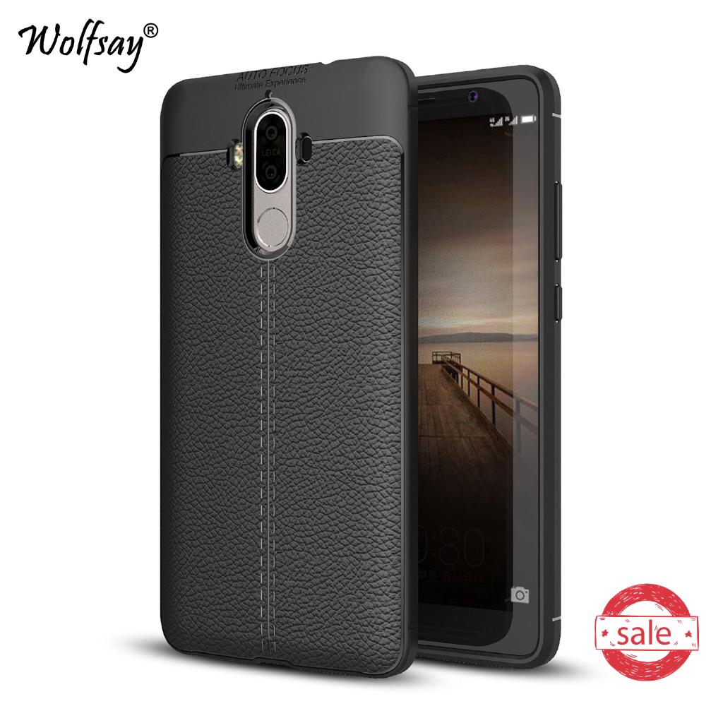 Ốp điện thoại cao su thời trang sang trọng cho Huawei Mate 9