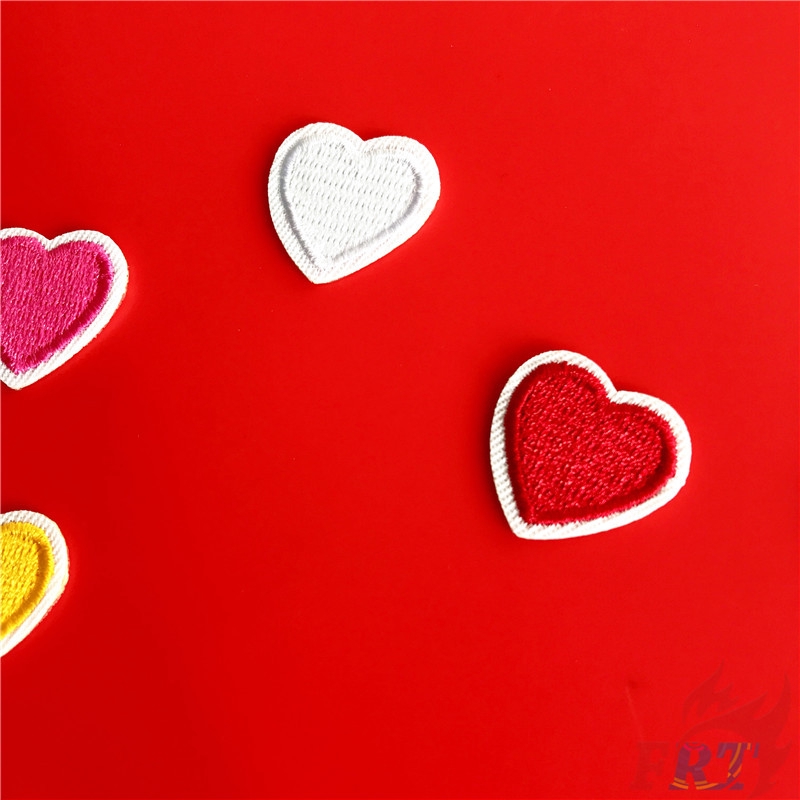 ☸ Iron-on Patch：Mini Colorful Heart Series 03 ☸ 1Pc Diy Colorful Mini Love Sew on Iron on Badges Patches