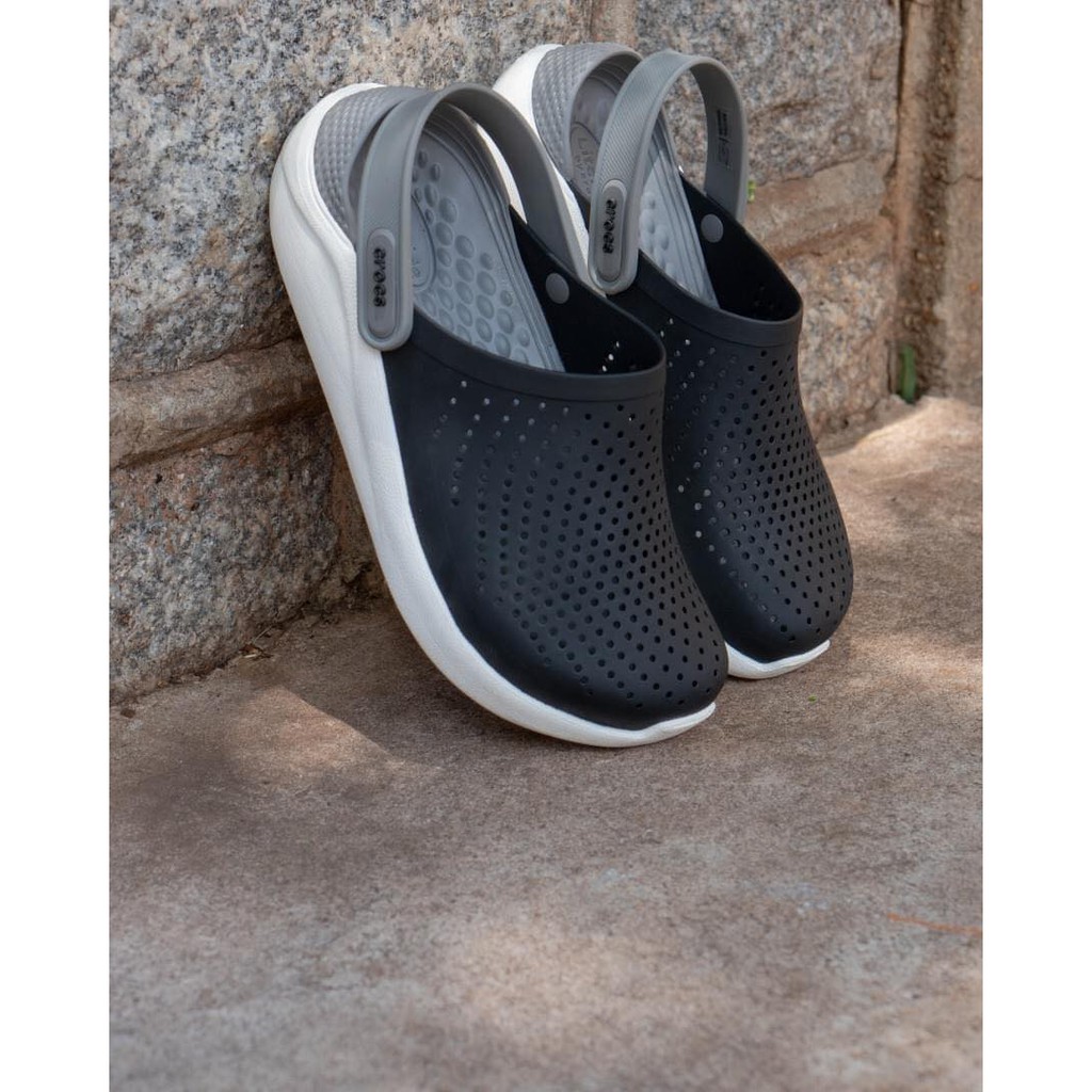 Sục Cross Literide màu đen cho nam nữ - Màu đen đế trắng (CR416) | BigBuy360 - bigbuy360.vn