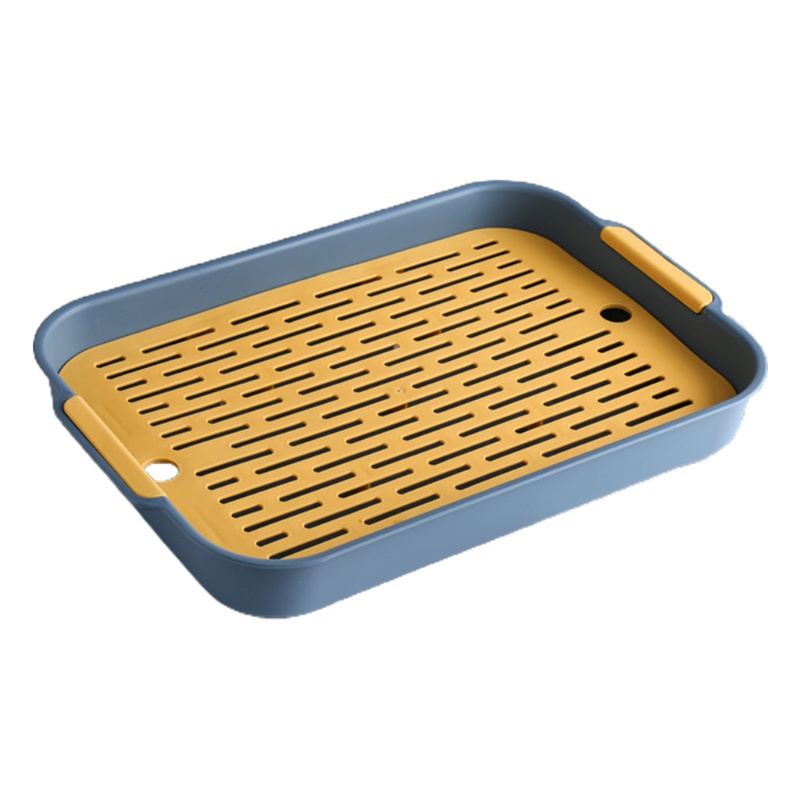 Khay Hai Tầng Đựng Ly Tách Và Dụng Cụ Nhà Tắm Tiện Dụng