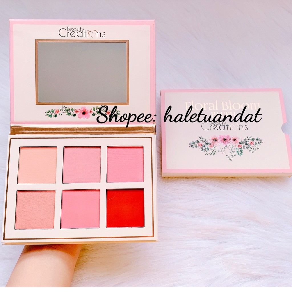 Bảng Má Hồng 6 Ô Beauty Creations Floral Bloom Blush