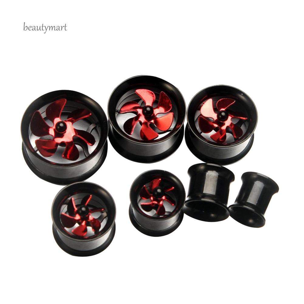 Khuyên nong tai 8-22mm tạo hình cánh quạt độc đáo