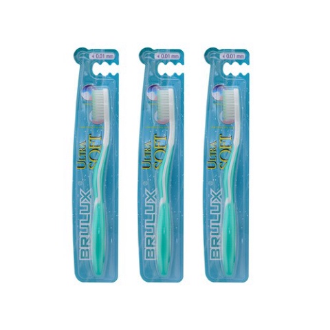 ✔️CHÍNH HÃNG✔️ Bàn chải đánh răng Brulux Ultra Soft (Xanh lá) Trà xanh