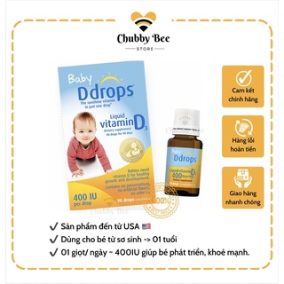 Vitamin d3 ddrops từ mỹ 90 giọt