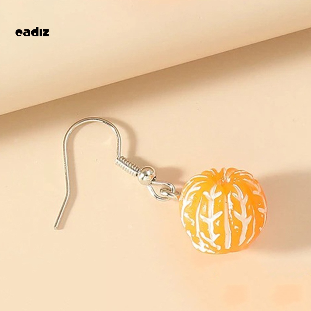 Bông tai hình quả cam dễ thương cho nữ