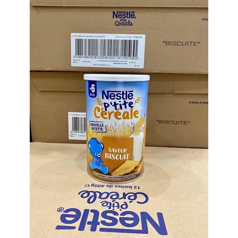 Bột lắc sữa Nestle pháp 400g [ Date 2/22,3/22,4/22,5/22]