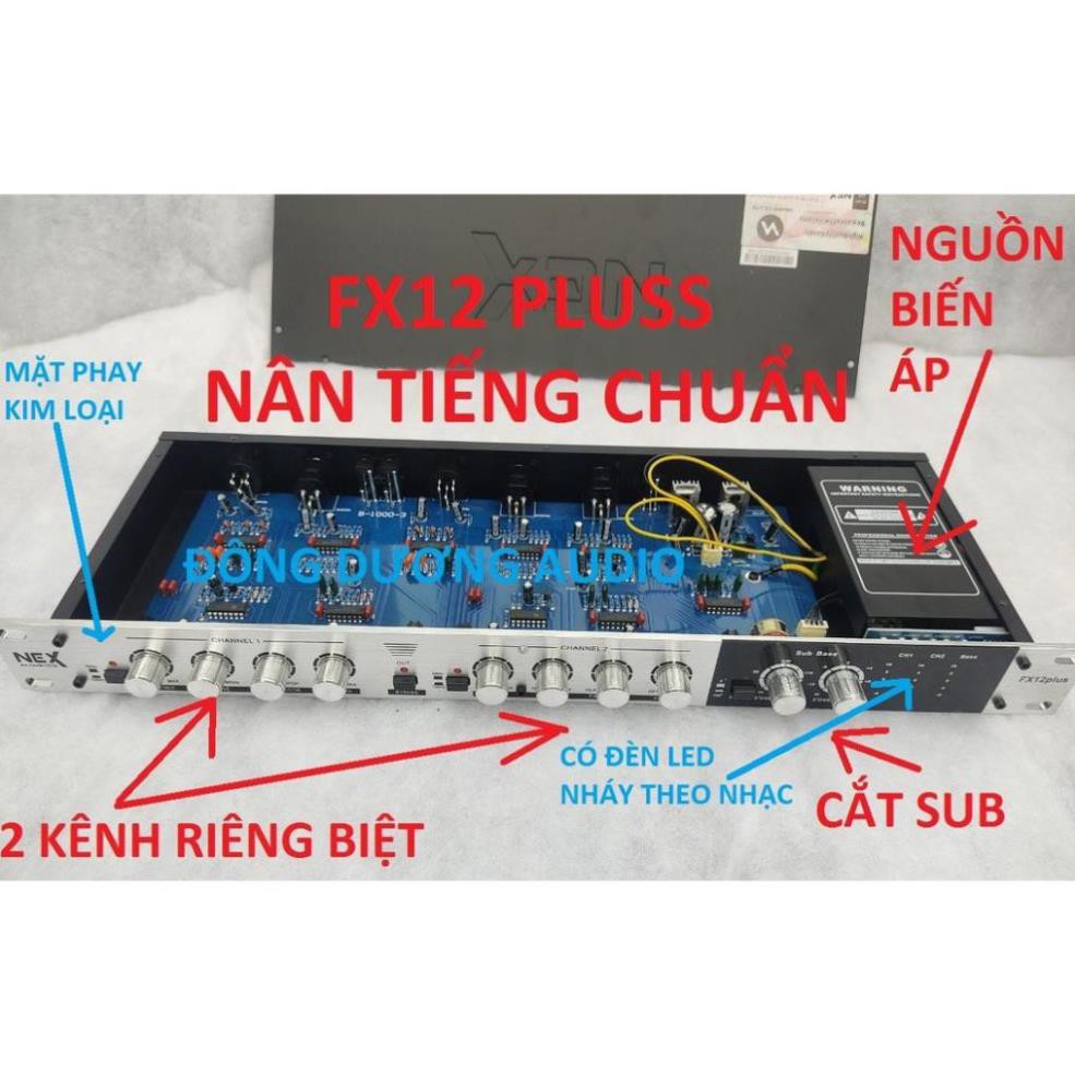 ( GIẢM GIÁ SỐC ) MÁY NÂNG TIẾNG HÁT FX12 PLUSS - BỘ NÂNG TIẾNG KARAOKE