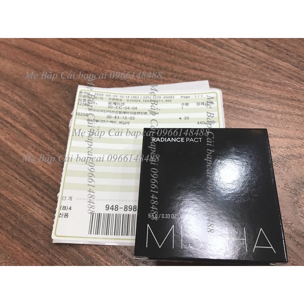 MBC Phấn phủ diêu mịn MISSHA RADIANCE PACT SPF27/PA++ (tone 21 VANILLA - tone sáng) | BigBuy360 - bigbuy360.vn