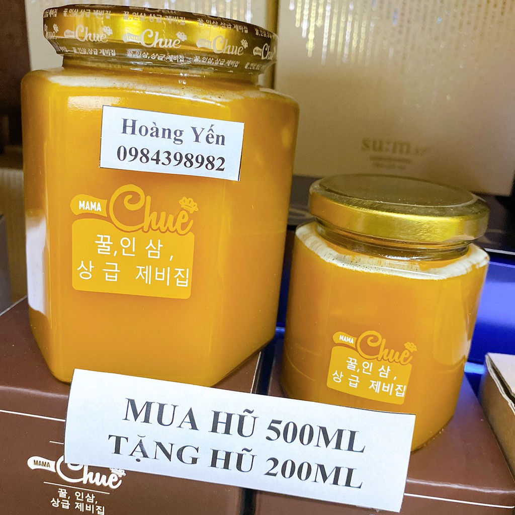 [MẪU MỚI-DATE 2023] Sâm Nghệ Mật Ong Mama Chue Hàn Quốc (Hồng sâm+Nghệ vàng+mật ong) - Korean Red Gins] | BigBuy360 - bigbuy360.vn