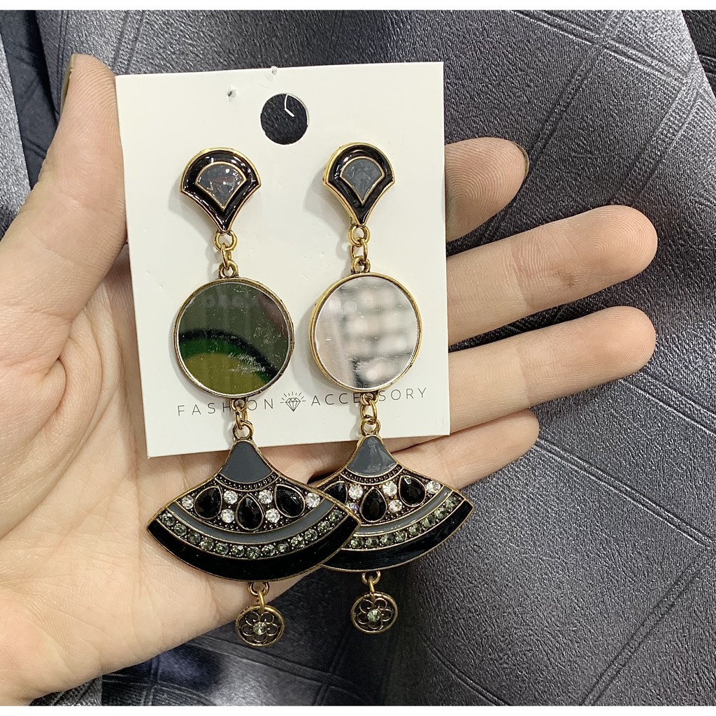 KHUYÊN THỔ CẨM - KHUYÊN TAI PHONG CÁCH BOHO - VINTAGE