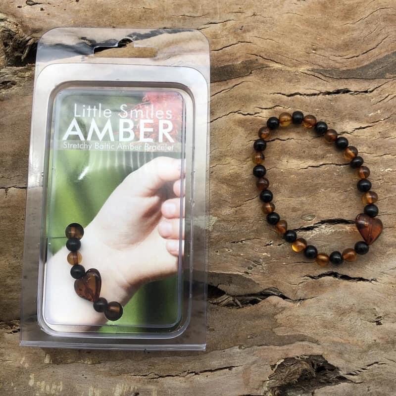 Vòng hổ phách Amber cho bé - Vòng tay Úc