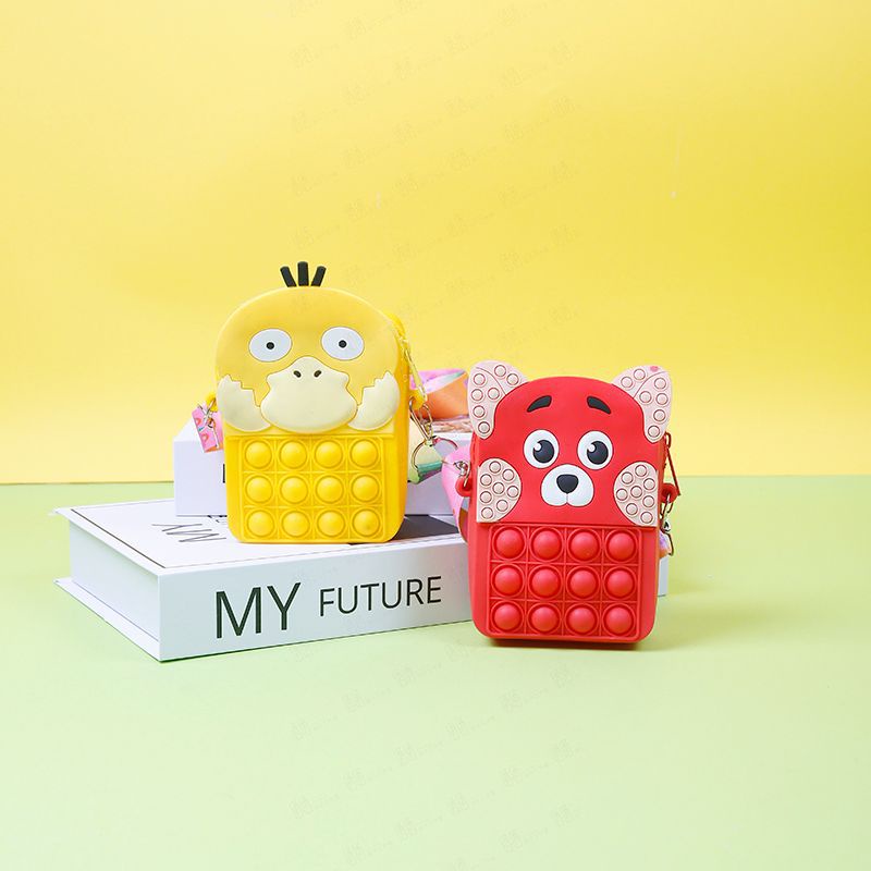 Pop It Đồ Chơi Fidget Spinner BằNg Silicon GiúP GiảM Stress Cho Trẻ Em