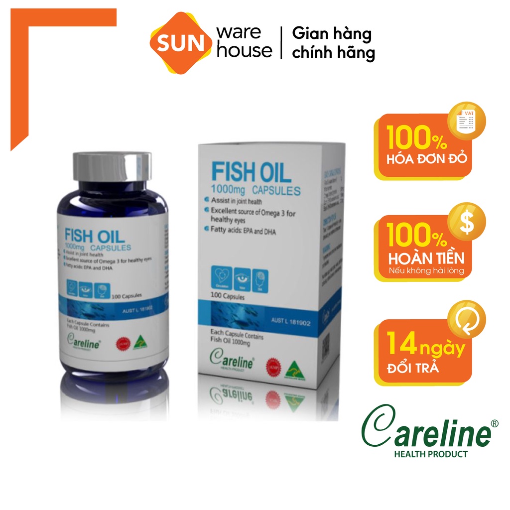 DHA Cho Bà Bầu Careline Fish Oil