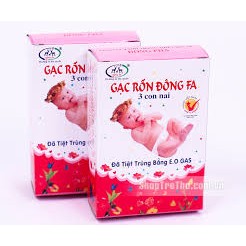 (Chuẩn hãng) Vỉ 10 hộp Băng gạc rốn Đông Pha