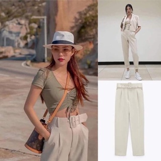 Quần baggy belt ZARA auth Newtag size Xs