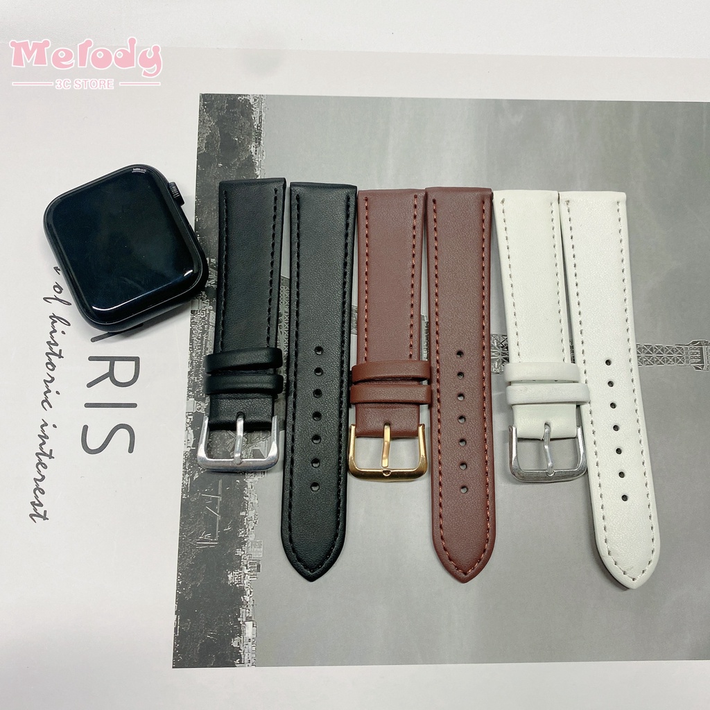 Dây đeo bằng da PU mềm thay thế cho đồng hồ Oppo Watch 2 42mm / 46mm 41mm chất lượng cao
