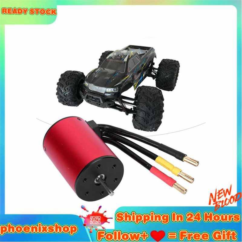 RC 1 Động Cơ Không Chổi Than Hh3650 3100-4300kv 4 Cực Cho Mô Hình Xe Điều Khiển Từ Xa 1 / 10