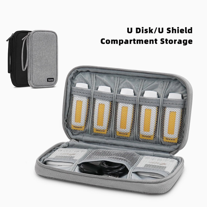 Túi Đựng Dây Cáp/Ổ Đĩa U/Sạc Dự Phòng/USB Mang Đi Du Lịch Tiện Lợi