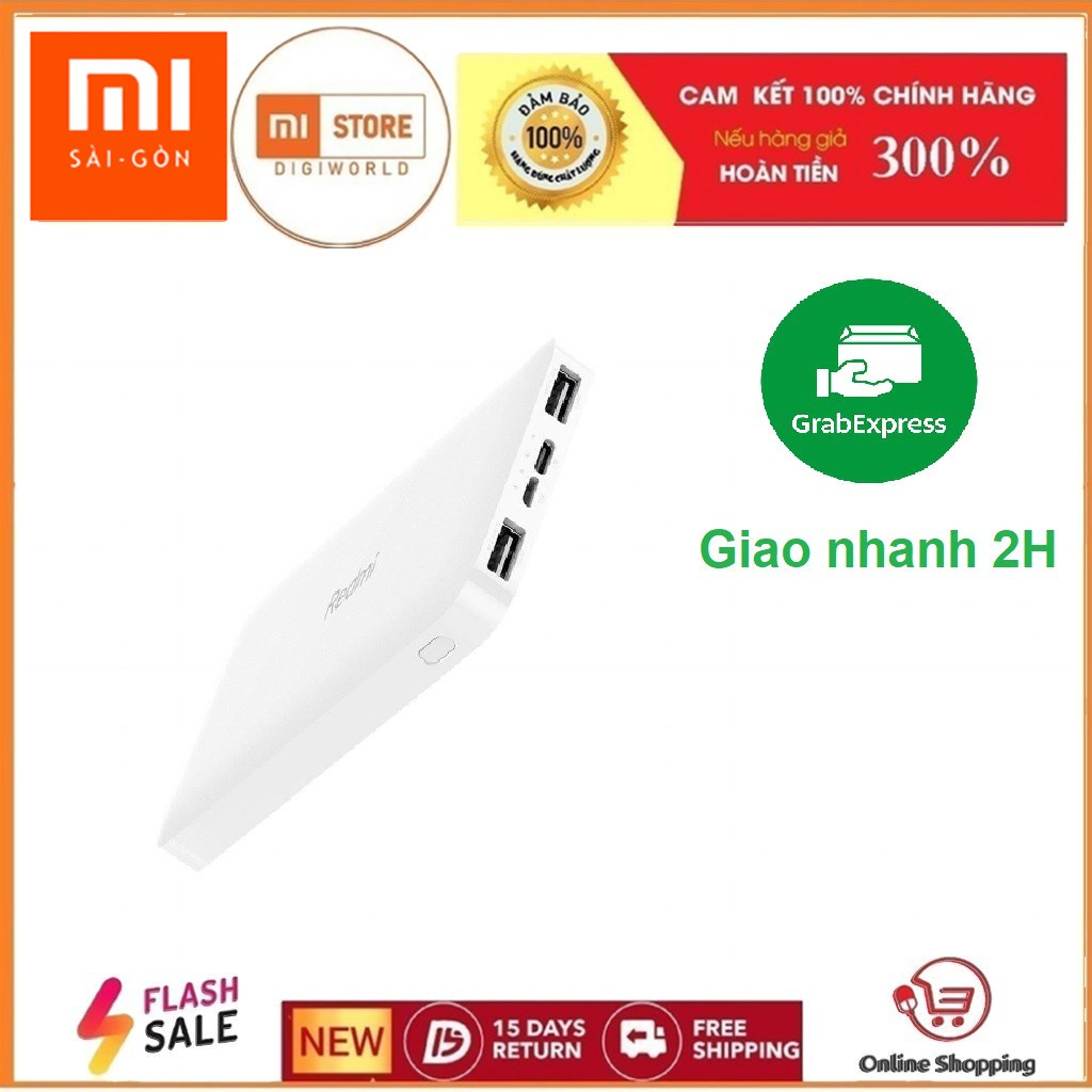 Pin sạc dự phòng 10000mAh Redmi PB100LZM - Hàng Chính Hãng